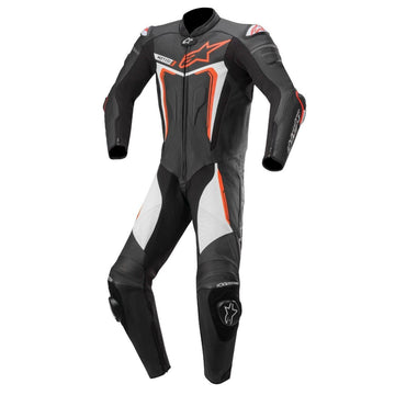 Premium Red Motorcycle Racing Leather Suit